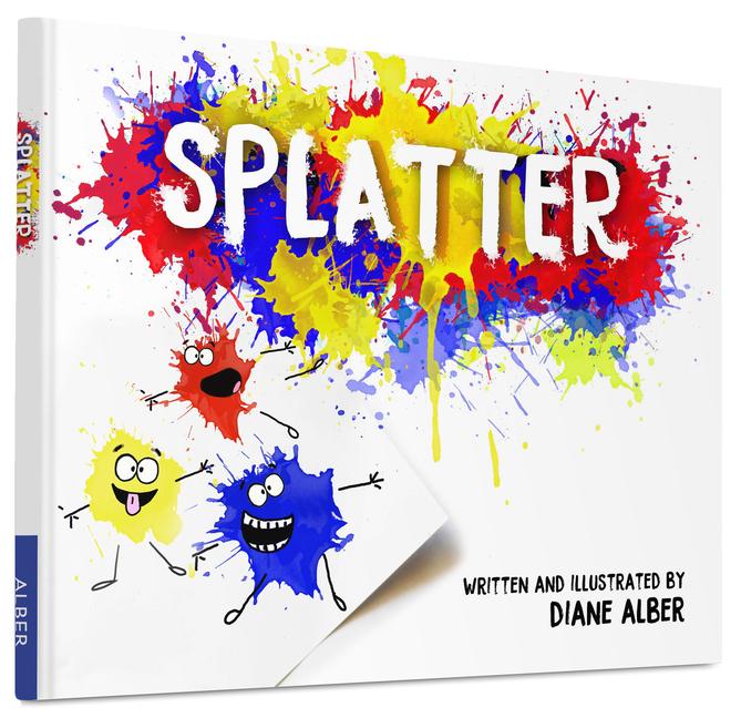 Book Splatter Diane Alber