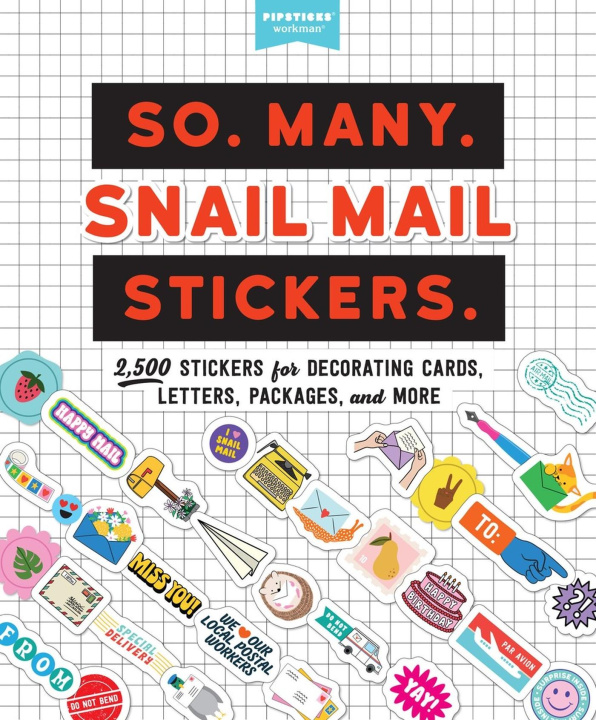 Книга So. Many. Snail Mail Stickers.: 2,500 Stickers for Decorating Cards, Letters, Packages, and More 