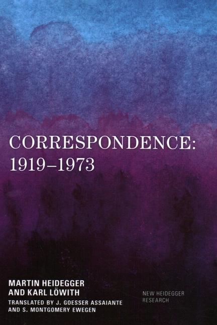 Книга Correspondence Karl Löwith