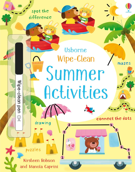 Kniha Wipe-Clean Summer Activities Manola Caprini