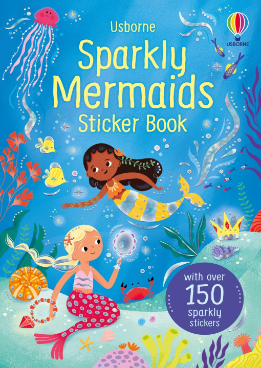 Книга Sparkly Mermaids Sticker Book Heloise Mab