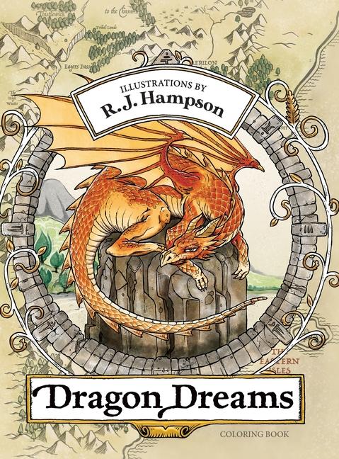 Book Dragon Dreams Coloring Book 