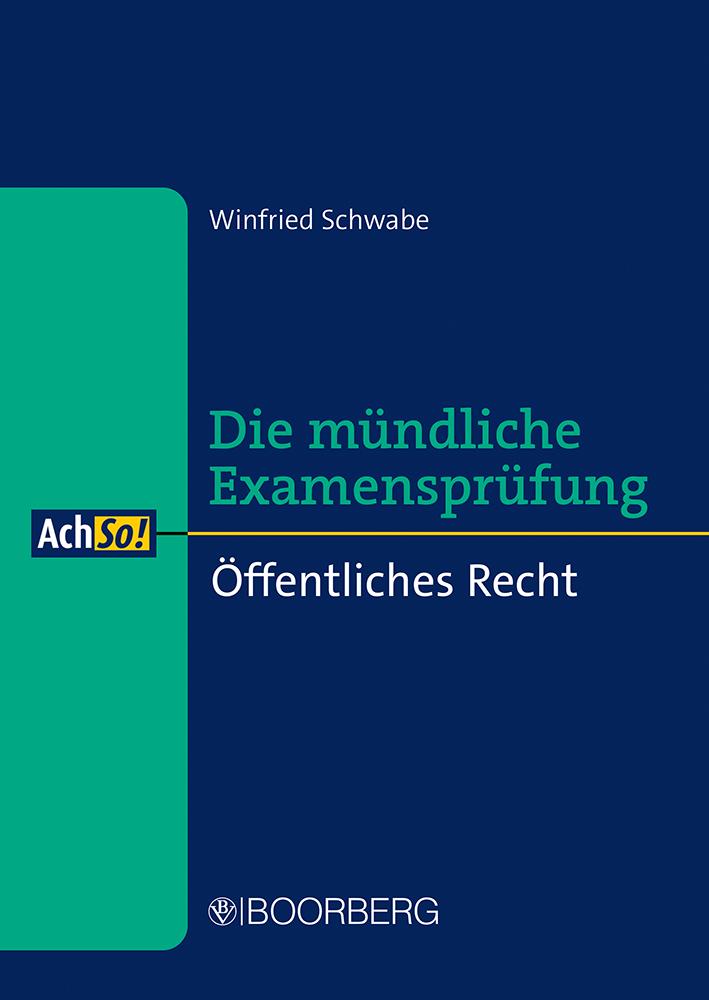 Boek Öffentliches Recht Winfried Schwabe