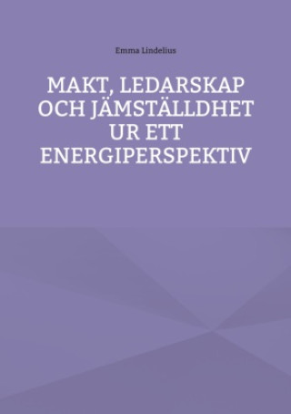 Kniha Makt, ledarskap och jämställdhet ur ett energiperspektiv 