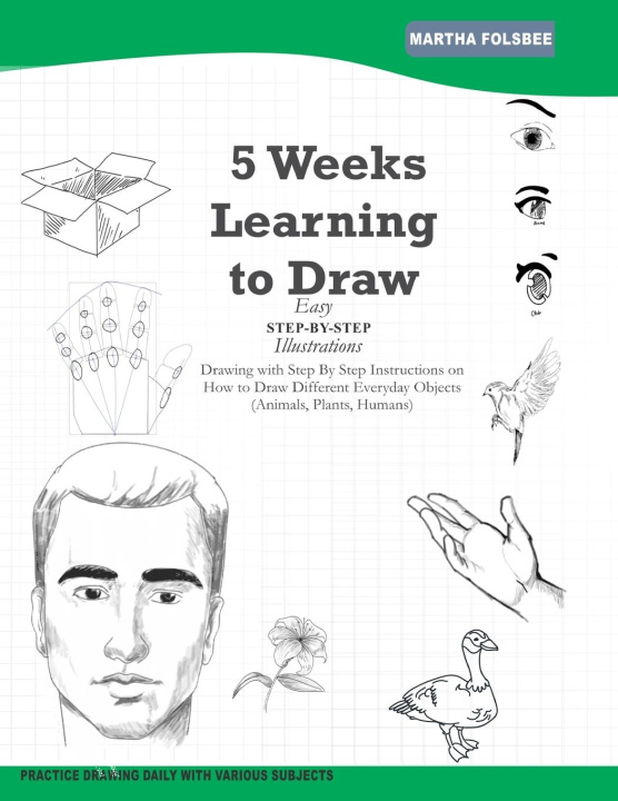 Knjiga 5 Weeks Learning to Draw Martha Folsbee