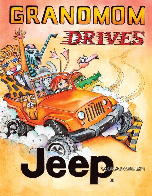 Kniha Grandmom Drives A Jeep 