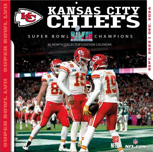 Kalendár/Diár Kansas City Chiefs 2024 12x12 Team Wall Calendar 
