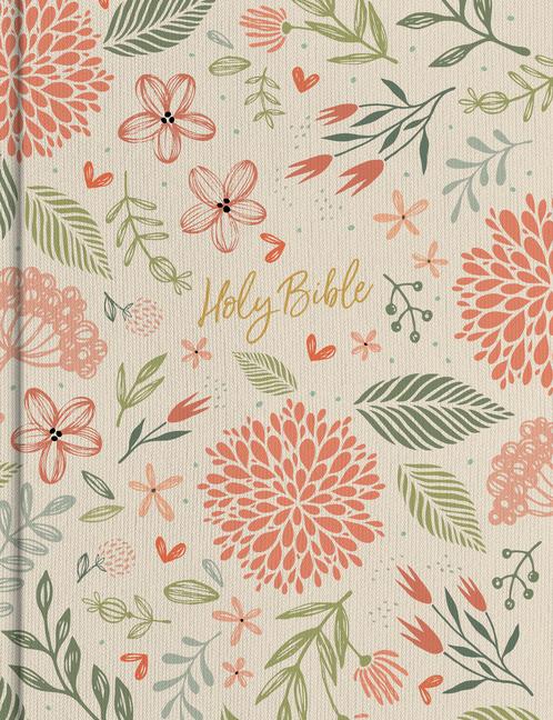 Kniha CSB Notetaking Bible, Expanded Reference Edition, Floral Cloth Over Board 