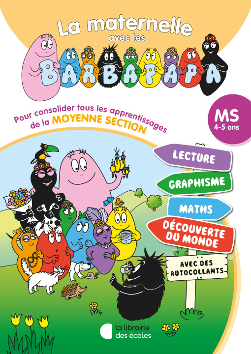 Kniha La maternelle des Barbapapa Tout-en-un - MS (2024) 