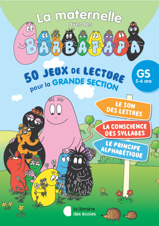 Книга 50 jeux de lecture avec les Barbapapa - GS (2024) 