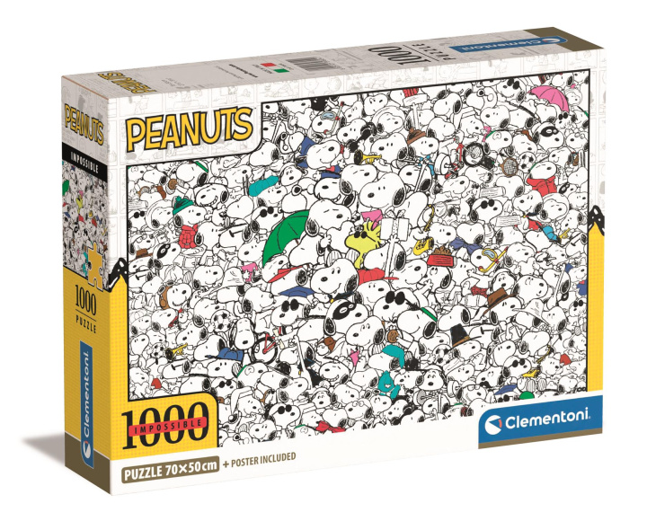 Hra/Hračka Puzzle 1000 compact impossible peanuts 39804 