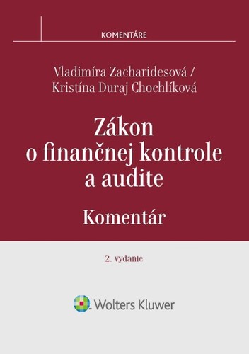 Kniha Zákon o finančnej kontrole a audite Vladimíra Zacharidesová