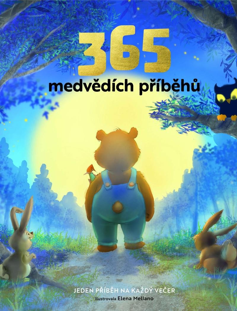 Kniha 365 medvědích příběhů Willeke Bakker