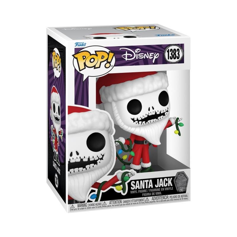 Hra/Hračka Funko POP Disney: The Nightmare Before Christmas 30th - Santa Jack 