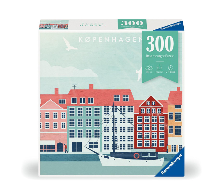 Gra/Zabawka Ravensburger Puzzle Moment 12000769 - City Kopenhagen - 300 Teile 