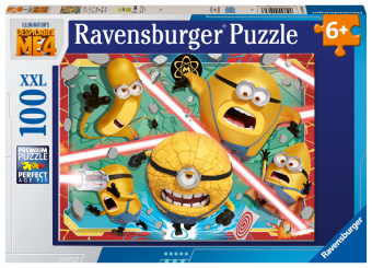 Gra/Zabawka Ravensburger Kinderpuzzle 12001062 - Despicable Me 4 - 100 Teile XXL Despicable Me Puzzle für Kinder ab 6 Jahren 