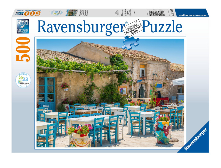 Játék Ravensburger Puzzle 17589 Marzamemi, Sizilien - 500 Teile Puzzle für Erwachsene ab 12 Jahren 