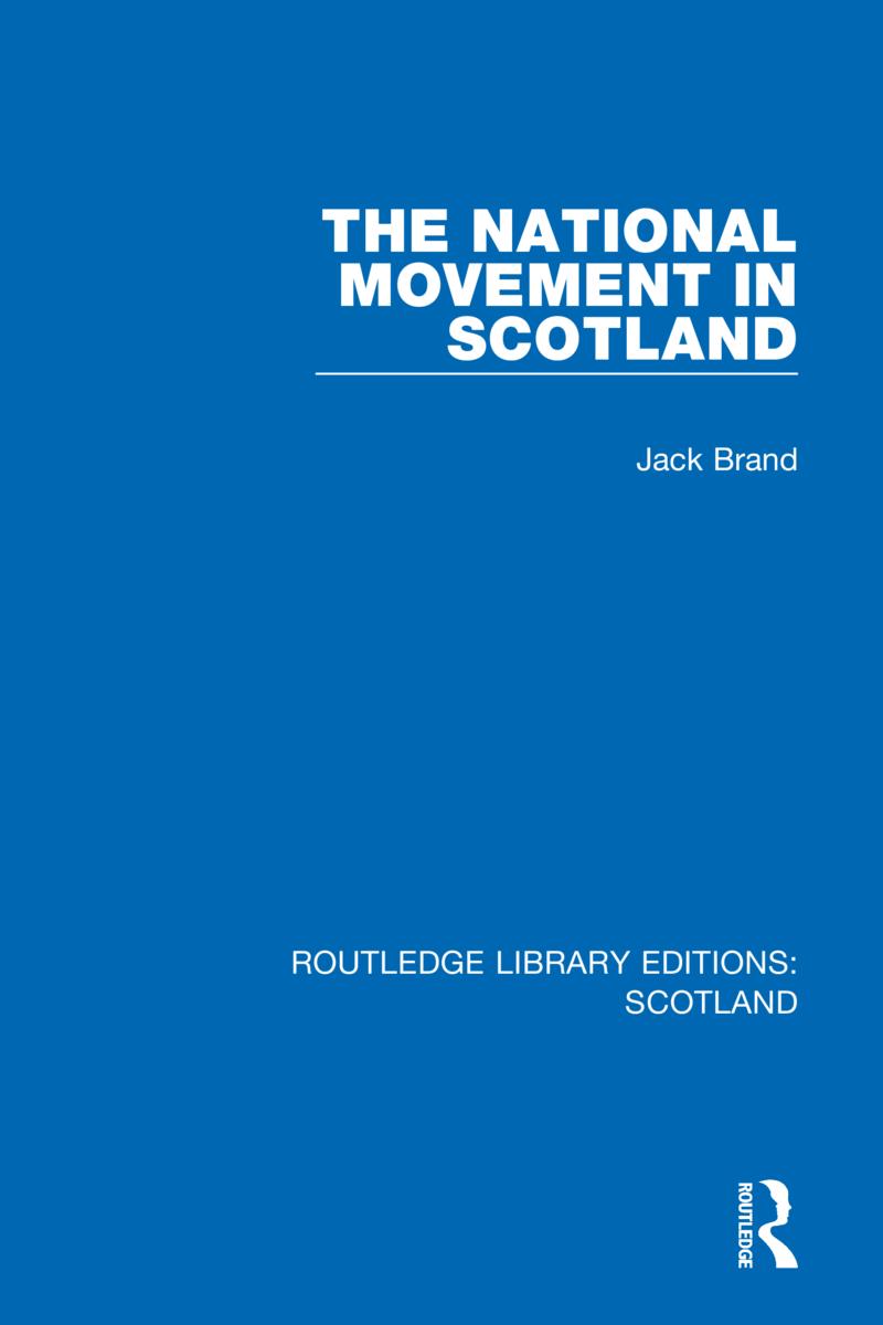 Βιβλίο National Movement in Scotland Jack Brand