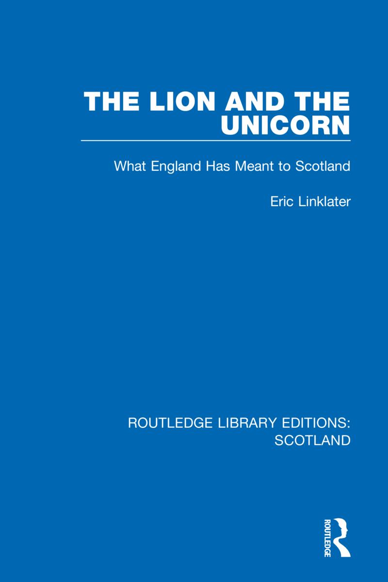 Book Lion and the Unicorn Eric Linklater