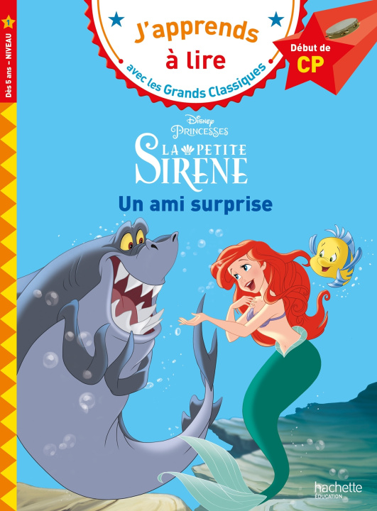 Carte Disney - CP niveau 1 - La petite sirène - Un ami surprise 