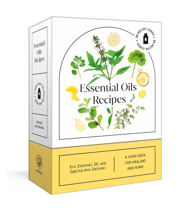 Książka ESSENTIAL OILS RECIPES ZIELINSKI ERIC