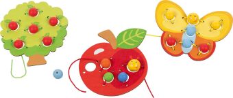 Igra/Igrača Fädelset Obstgarten, per Set 