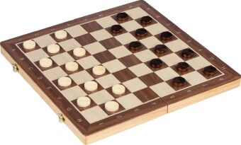 Gra/Zabawka Schach/Dame Spiel 2in1, per St 