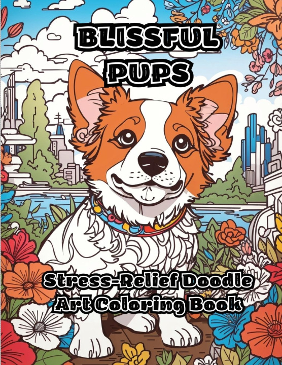 Knjiga Blissful Pups ColorZen