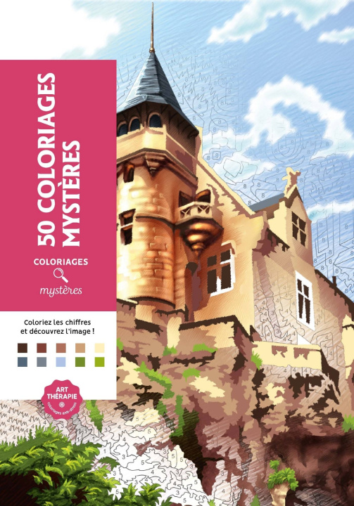 50 coloriages mystères, Book book