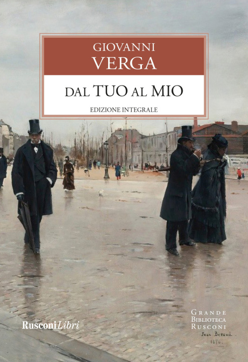 Knjiga Dal tuo al mio Giovanni Verga
