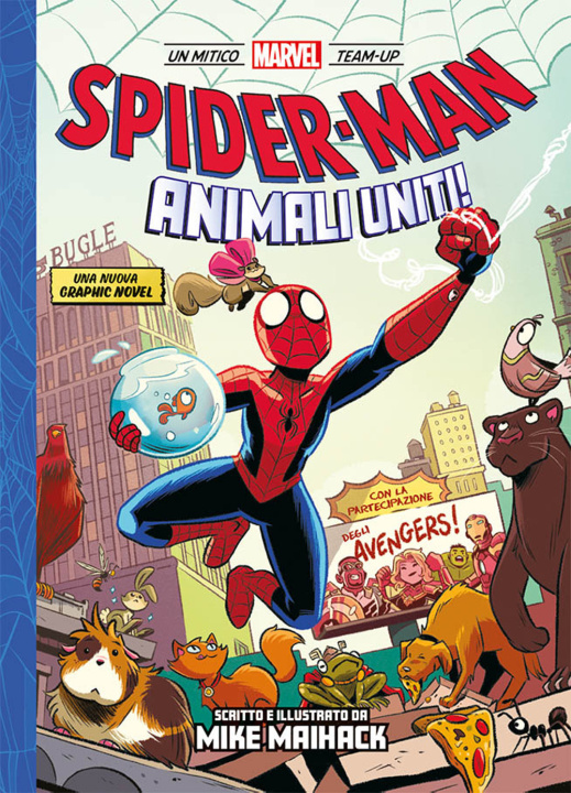 Knjiga Animali uniti! Spider-Man Mike Maihack