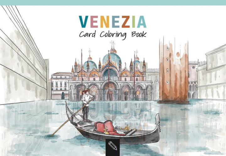 Книга Venezia. Card coloring book. Ediz. italiana e inglese Angelica Bardi
