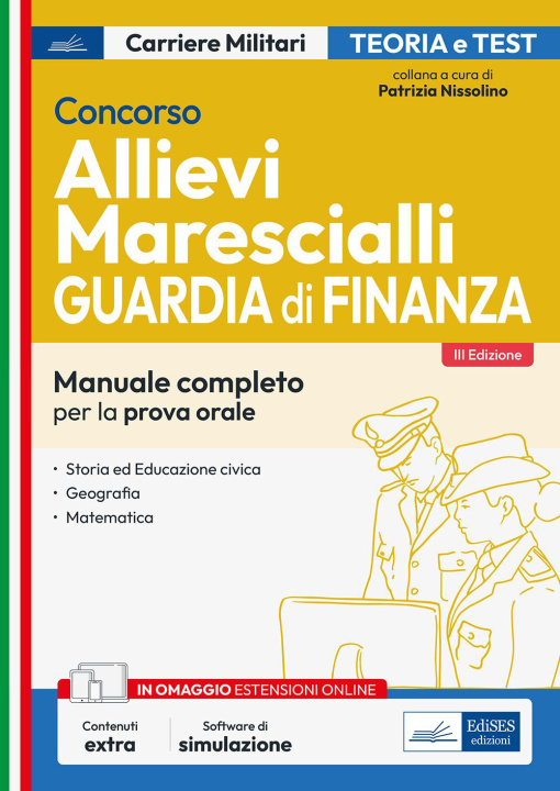 Carte Concorso allievi marescialli. Guardia di finanza. Prova orale 