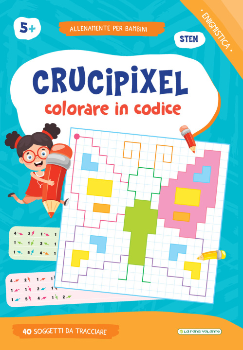 Kniha Crucipixel. Colorare in codice 
