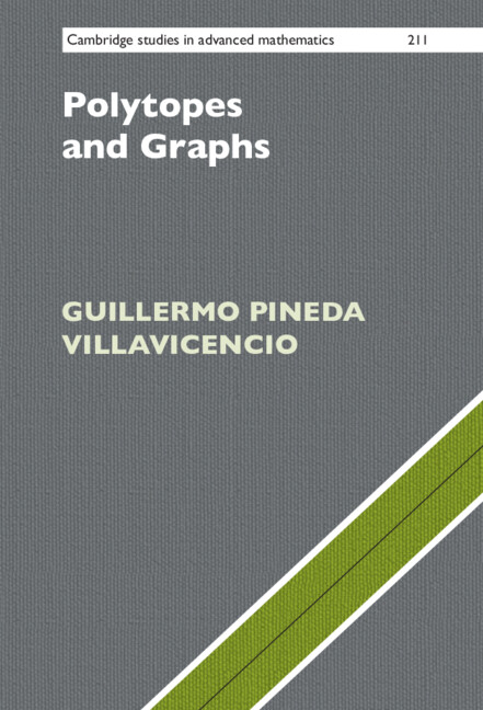 Knjiga Polytopes and Graphs Guillermo Pineda Villavicencio