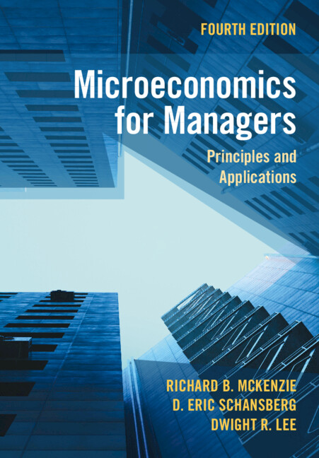 Kniha Microeconomics for Managers Richard B. McKenzie