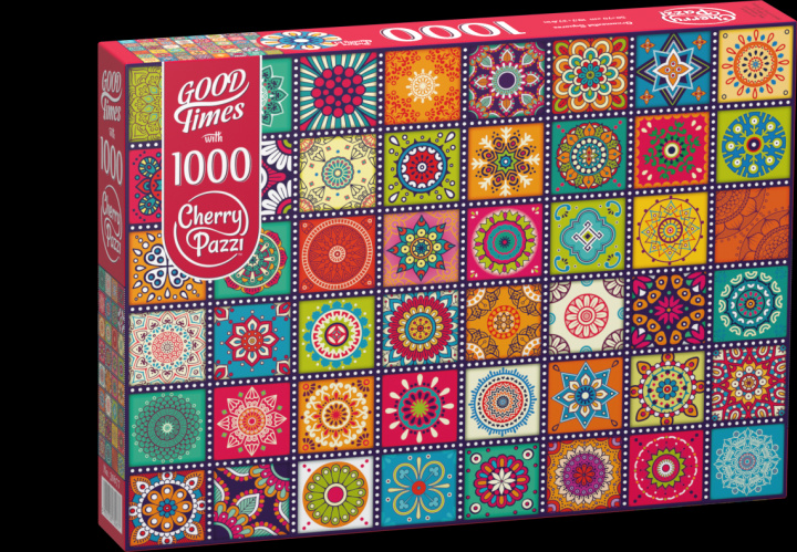Kniha Puzzle 1000 Ornamental Squares 