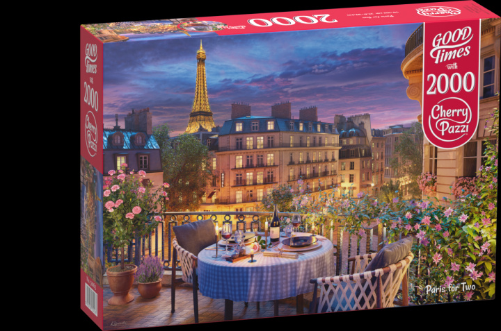 Buch Puzzle 2000 Paris for Two 50163 