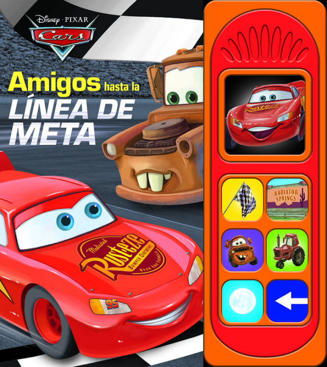 Книга AMIGOS HASTA LA LINEA DE META CARS 7B LSB CARS