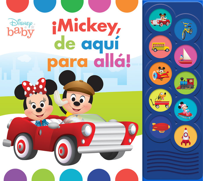 Kniha MICKEY, DE AQUI PARA ALLA! DISNEY BABY LNLB DISNEY BABY