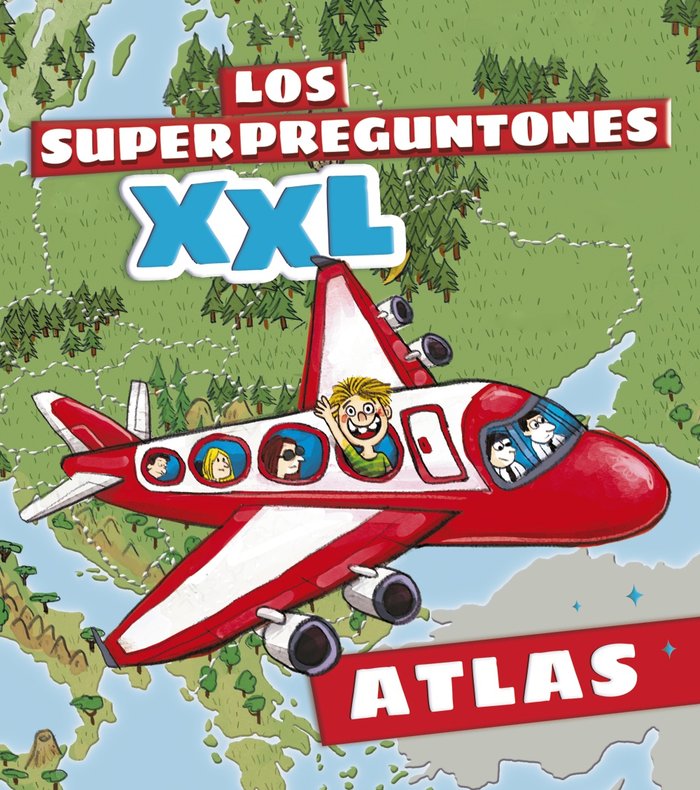 Kniha LOS SUPERPREGUNTONES ATLAS XXL VOX EDITORIAL