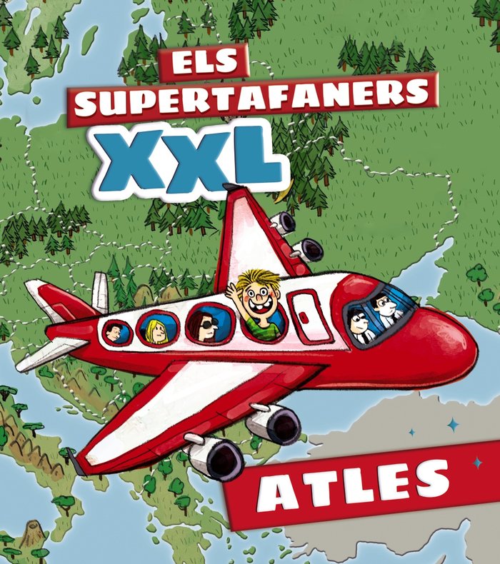 Kniha ELS SUPERTAFANERS ATLES XXL VOX EDITORIAL