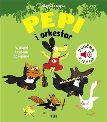 Книга Pepi i orkestar Magali Le Huche