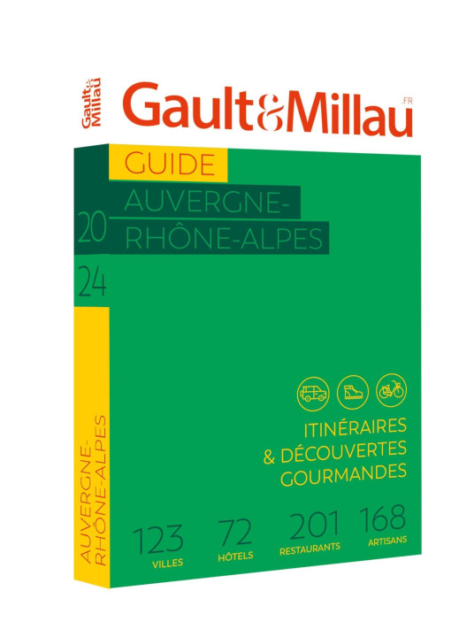 Kniha Guide Auvergne - Rhône Alpes 2024 GaultetMillau
