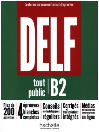Carte DELF tout public B2 - Conforme au nouveau format d'épreuves Nelly Mous