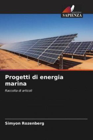 Βιβλίο Progetti di energia marina Simyon Rozenberg