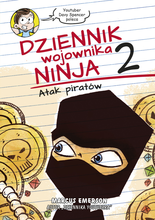 Kniha Atak piratów. Dziennik wojownika Ninja. Tom 2 Marcus Emerson