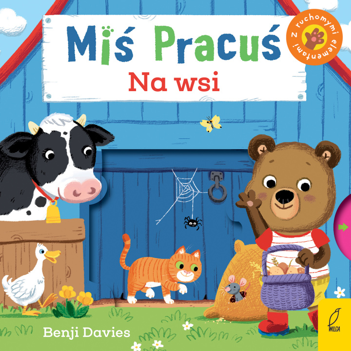 Kniha Miś Pracuś.  Na wsi Benji Davies