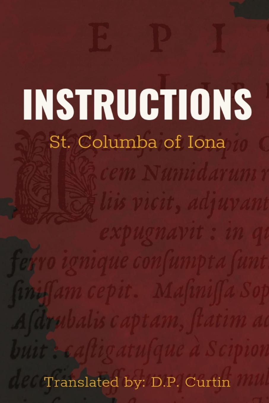Knjiga Instructions St. Columbanus