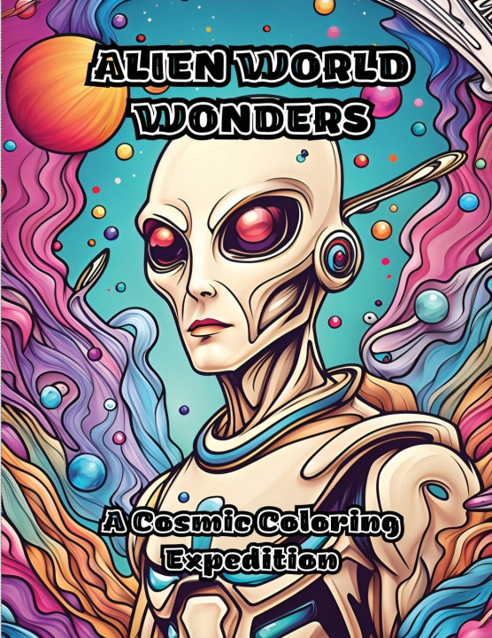 Knjiga Alien World Wonders ColorZen